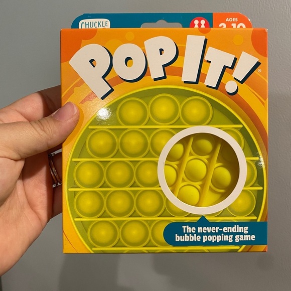 Lot of 10 Chuckle & Roar Pop It Fidget Games. Bubble Popper Stocking stuffers - Picture 1 of 4